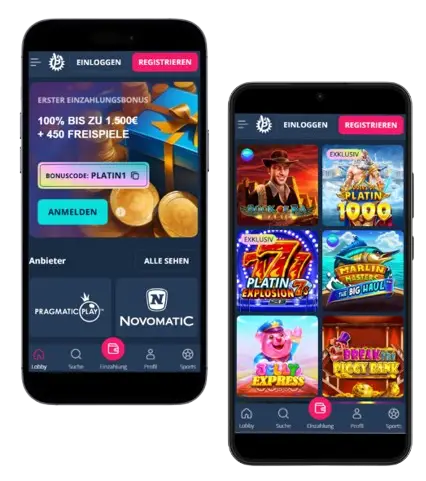 Platincasino mobile